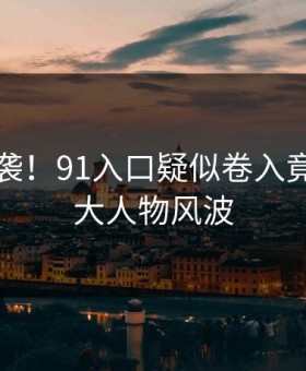 惋惜来袭！91入口疑似卷入竟牵扯出大人物风波