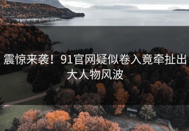 震惊来袭！91官网疑似卷入竟牵扯出大人物风波
