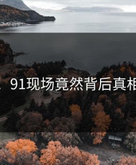 震惊！91现场竟然背后真相曝光