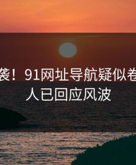 沸腾来袭！91网址导航疑似卷入当事人已回应风波