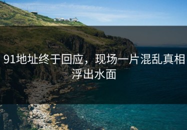 91地址终于回应，现场一片混乱真相浮出水面